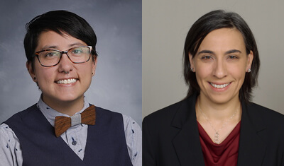 Drs. G. Nic Rider and Stephanie Terezakis